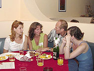 ウクライナ、ヴィニツァの女性